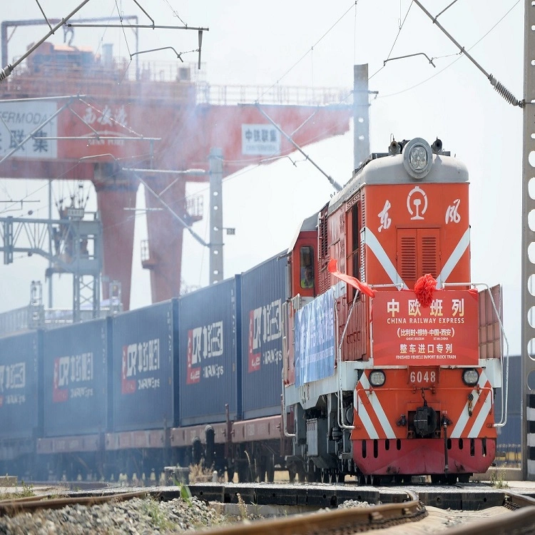 Railway Freight Forwarder Train Shipping Door to Door Shipping Service From China to Spain