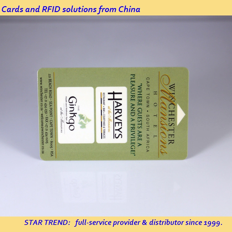 RFID PVC/Pet/Paper Card Used in Hotel Door Control, Access Control, RFID Key