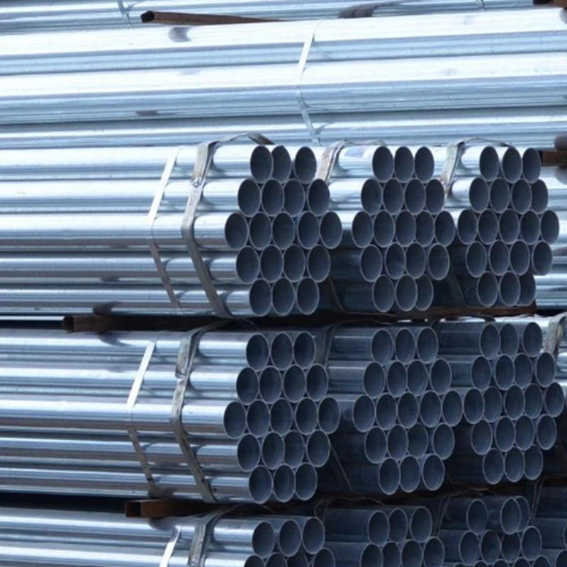 DN15 DN20 Ms Pipe Mild Steel Pipes Round Square Rectangular Galvanized (IRON) Gi Carbon Steel Pipes Galvanise Pipe Stainless Steel Tube Pipe Price