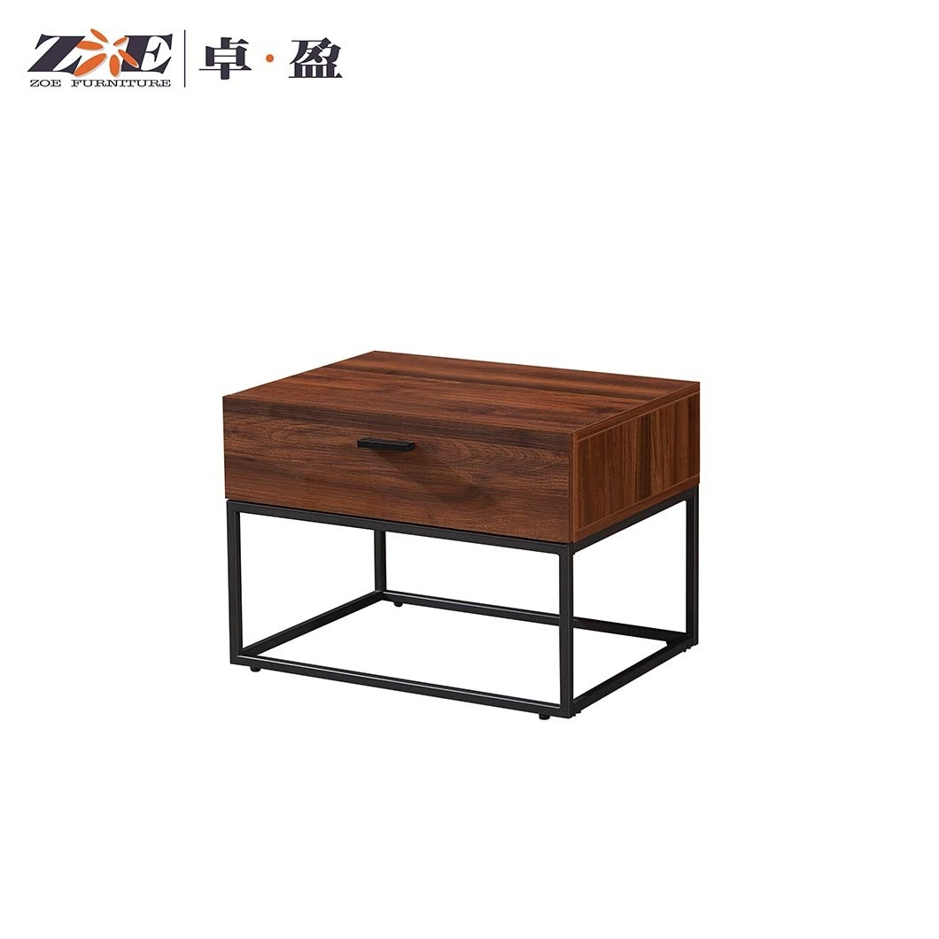 Modern Home Decoration Furniture MDF Chinese Wooden Bedroom Nighstands
