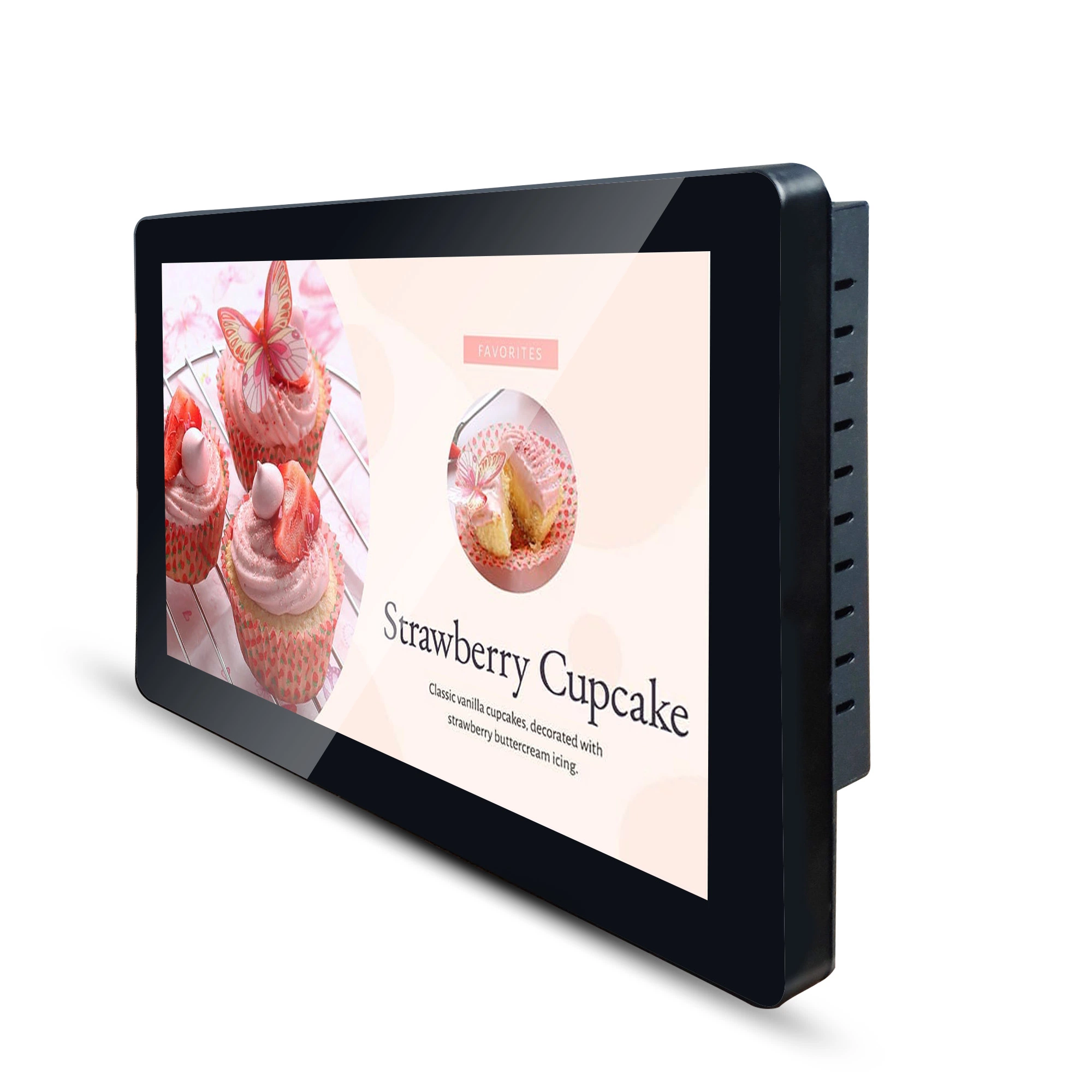 10.1 Inch Metal Wall Mounted Advertising Digital Signage Display Kiosk