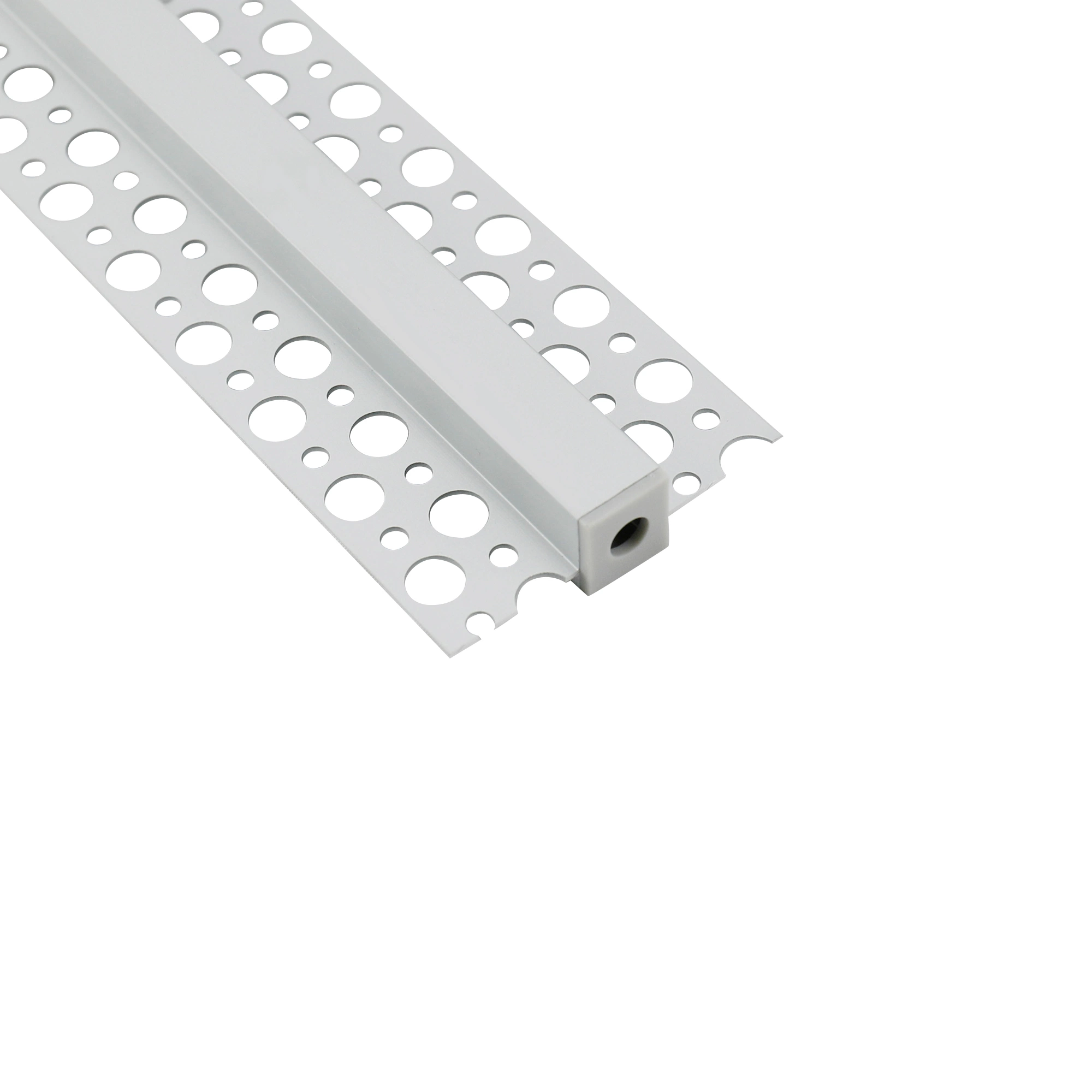 Trimless Ceiling Wall Recessed Plaster in LED Profile Architectural Lighting LED Profile Light Aluminum