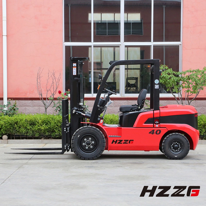 New Style 4ton Load Capacity Electric/Lithium Battery Automatic/Hydraulic Forklift Truck Forklift