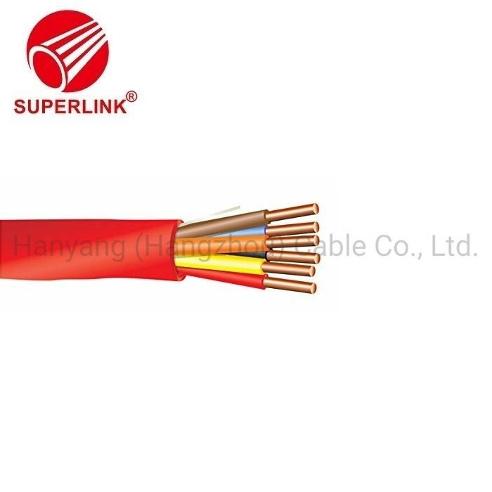 Fire Resistant Cable Security Smoke Cable 4*2*0.8mm Cu