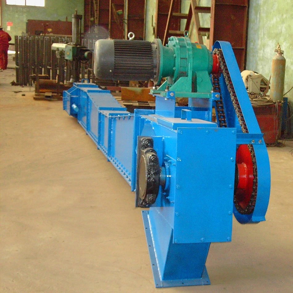 Hot Sale Oil Resistant Heat Grain System Horizontal Chain Scraper Conveyor