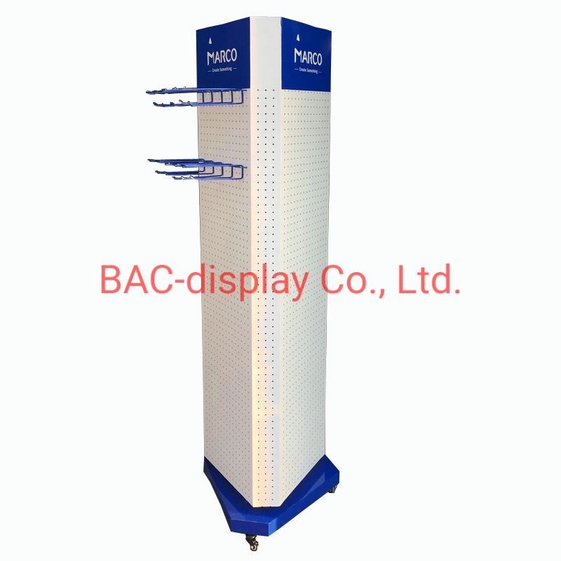 3 Sizes Turning Metal Advertising Display Stand for Exhibition