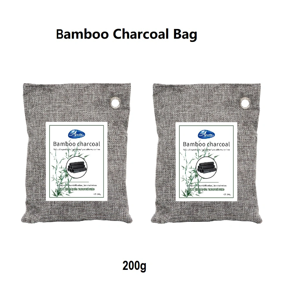 Original Factory Supply Natural Bamboo Charcoal Air Purifying Bag for Car Air Freshener