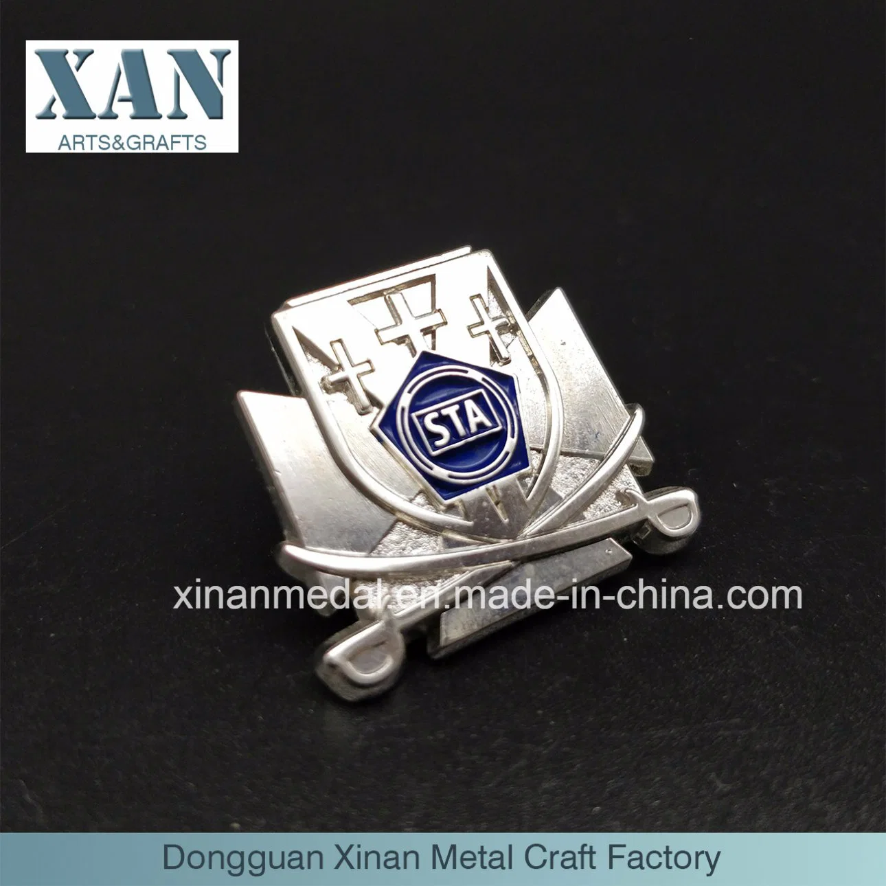 Factory Custom Logo Metal Blank Soft Hard Enamel Lapel Pin