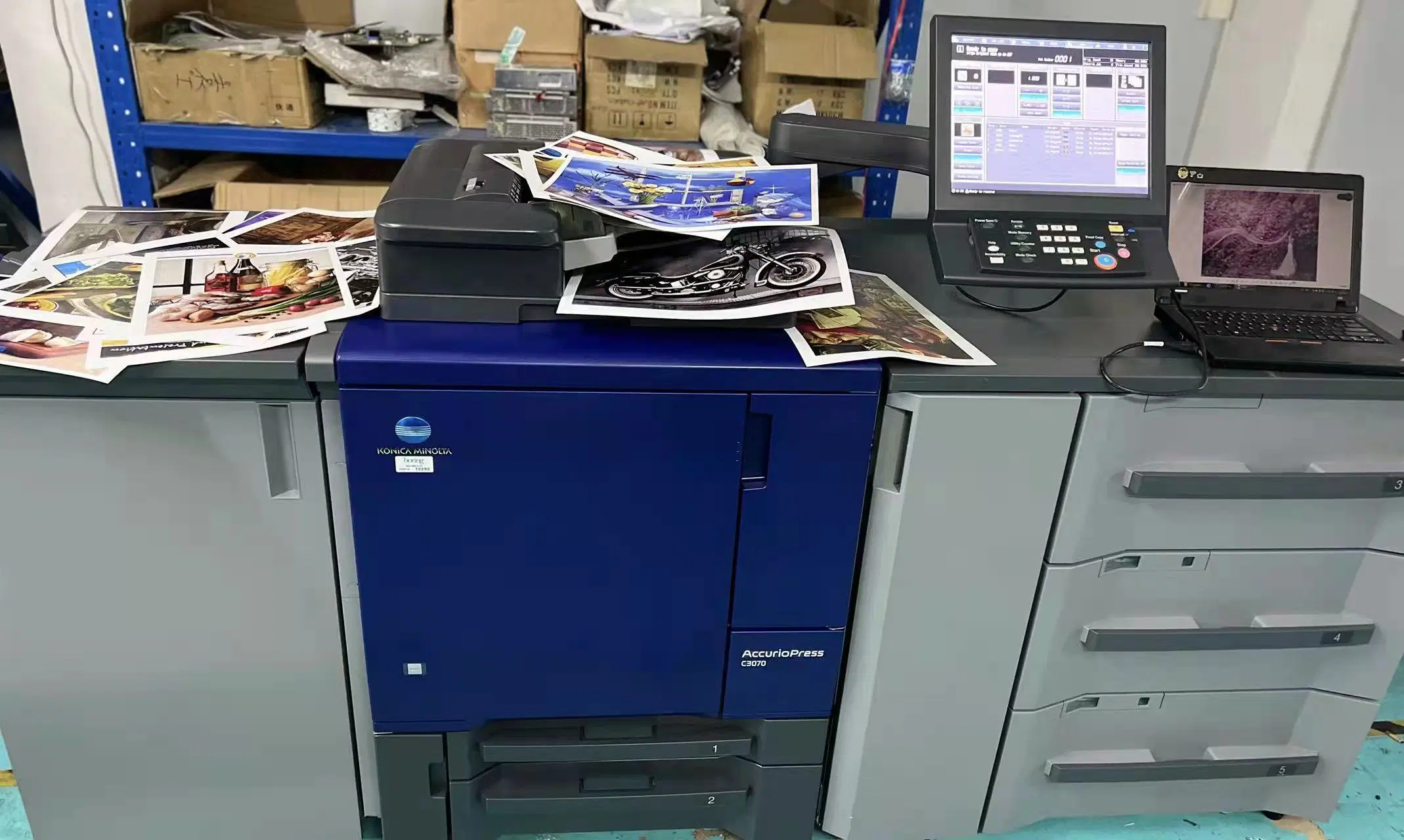 Used A3 Size Copier Bizhub Press C7000 C6000 for Konica Monilta Photocopy