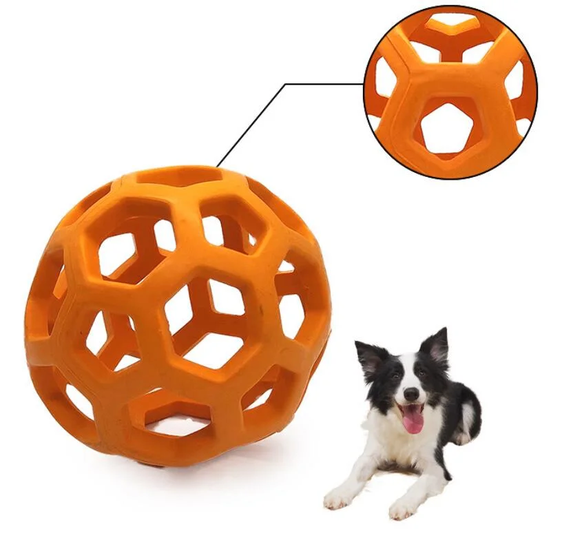 PET Produtos TPR cão mastigar bola bolas com ou Sem campainha