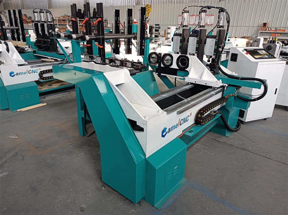 Ca-1512 Three Axis CNC Wood Lathe Automatic Feeding Wood Lathe Machine for Wood Turning