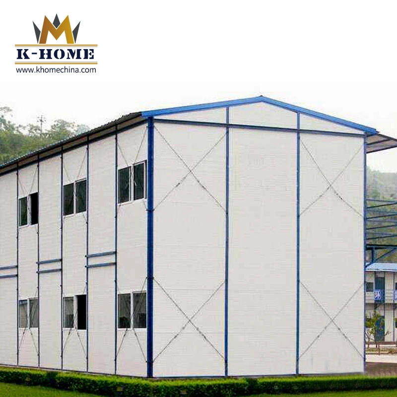 Prefabricated Log Cabin Recycled Homes Sandwich Panel Insulated Building