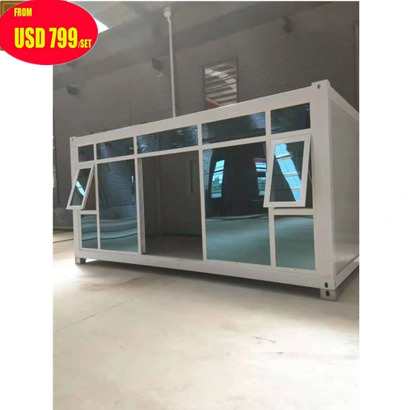 Prefabricated 20 FT Sandwich Panel Container Home with Bathroom Toilet