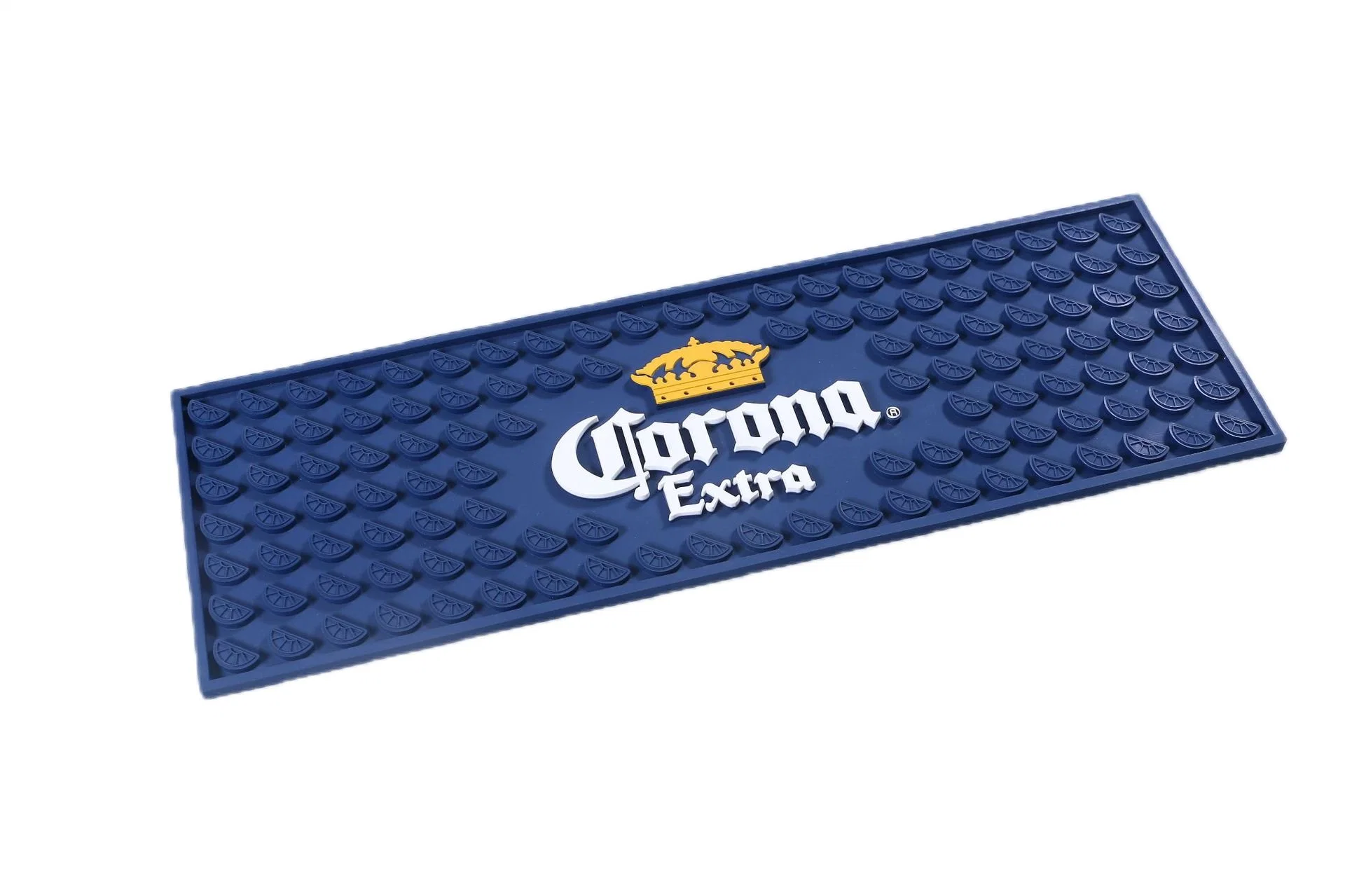 1cm grueso, resistente y elegante Highball &amp; Chaser Premium Bar Mat 12n X 6in Bar Mat para derrames