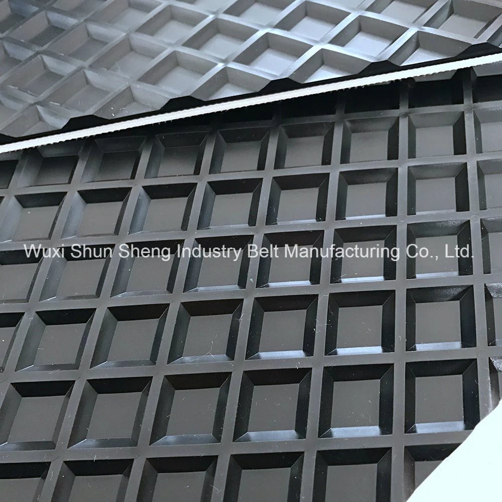 High quality/High cost performance Big Grid Square Shaped Conveyor Belt