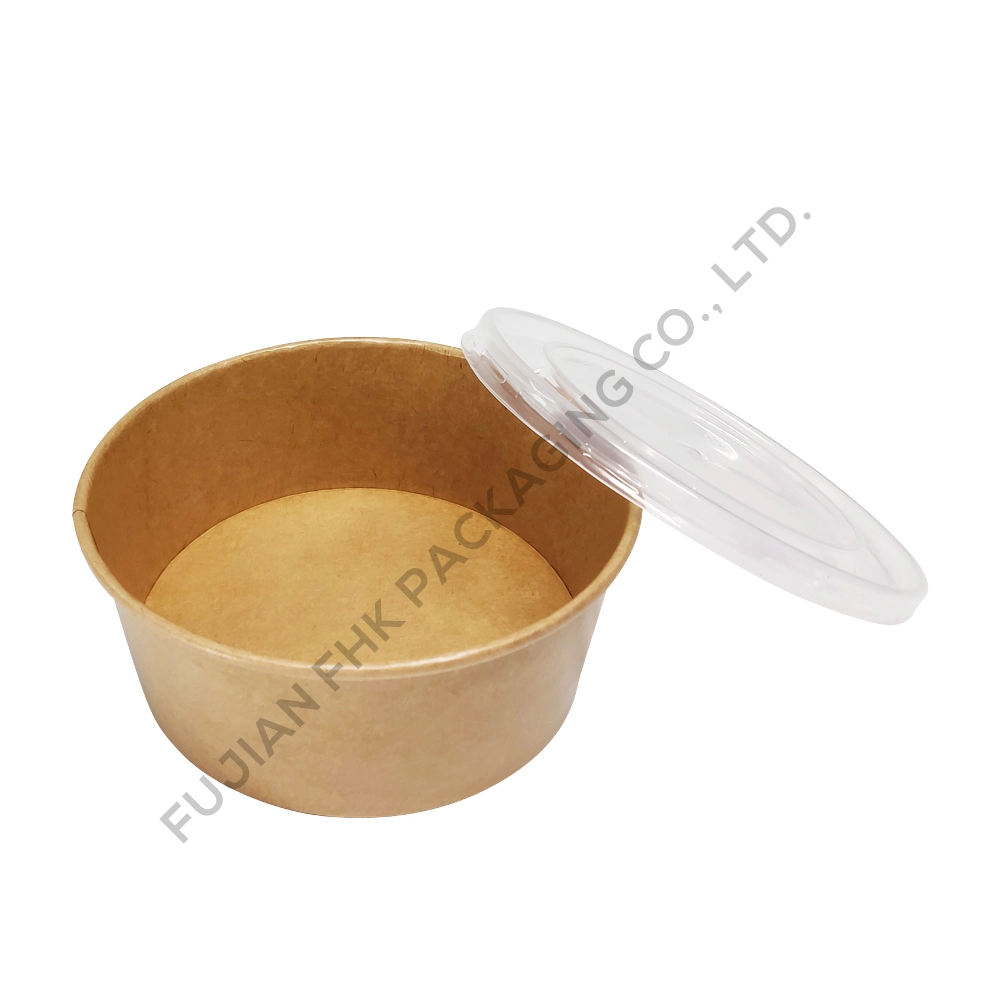 750ml 150mm Diameter Eco Friendly Ice Cream Paper Bowls