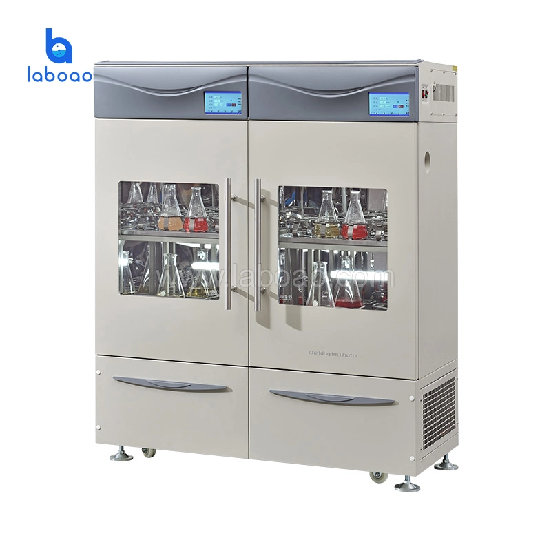 Double Controlled Constant Temperature Incubator Shaker Price for Laboratory