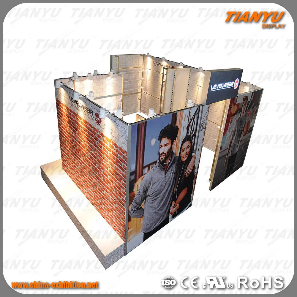 Lighting Exhibition Booth Box Trade Show Rental LED Display Manufacturer Mobile Display