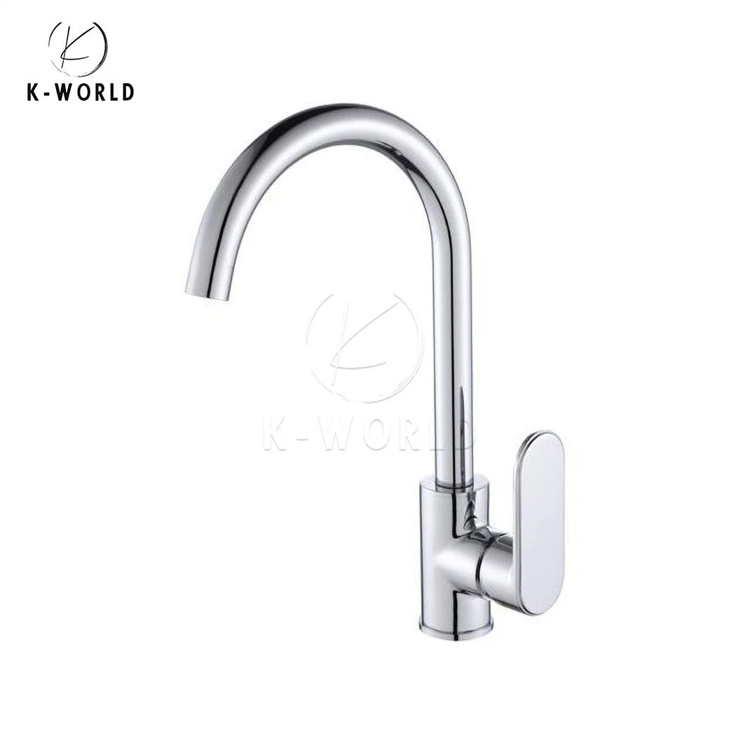 K-World Two Handle Kitchen Faucet Factory High-Quality Wall Mounted Stainless Steel Kitchen Faucet China Low Flow Kitchen Sink with Waterfall Faucet