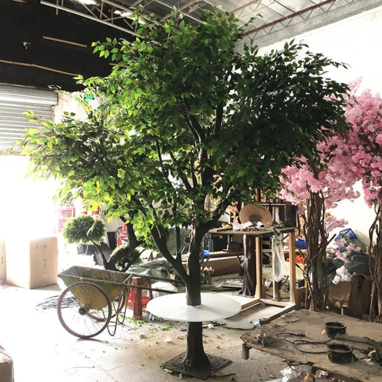 Wholesale/Supplier 3 Meter High 60cm Diameters Fiberglass Artificial Banyan Tree Large Artificial Decorative Tree for Hotel Decor