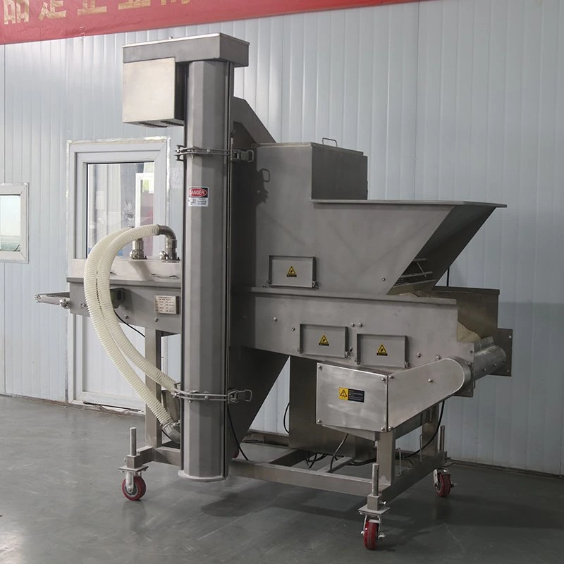 Automatic Breading Machine with a Power of 4.1kw That Evenly Spreads Breadcrumbs on Seafood Products Such as Chicken, Beef, Pork, Fish