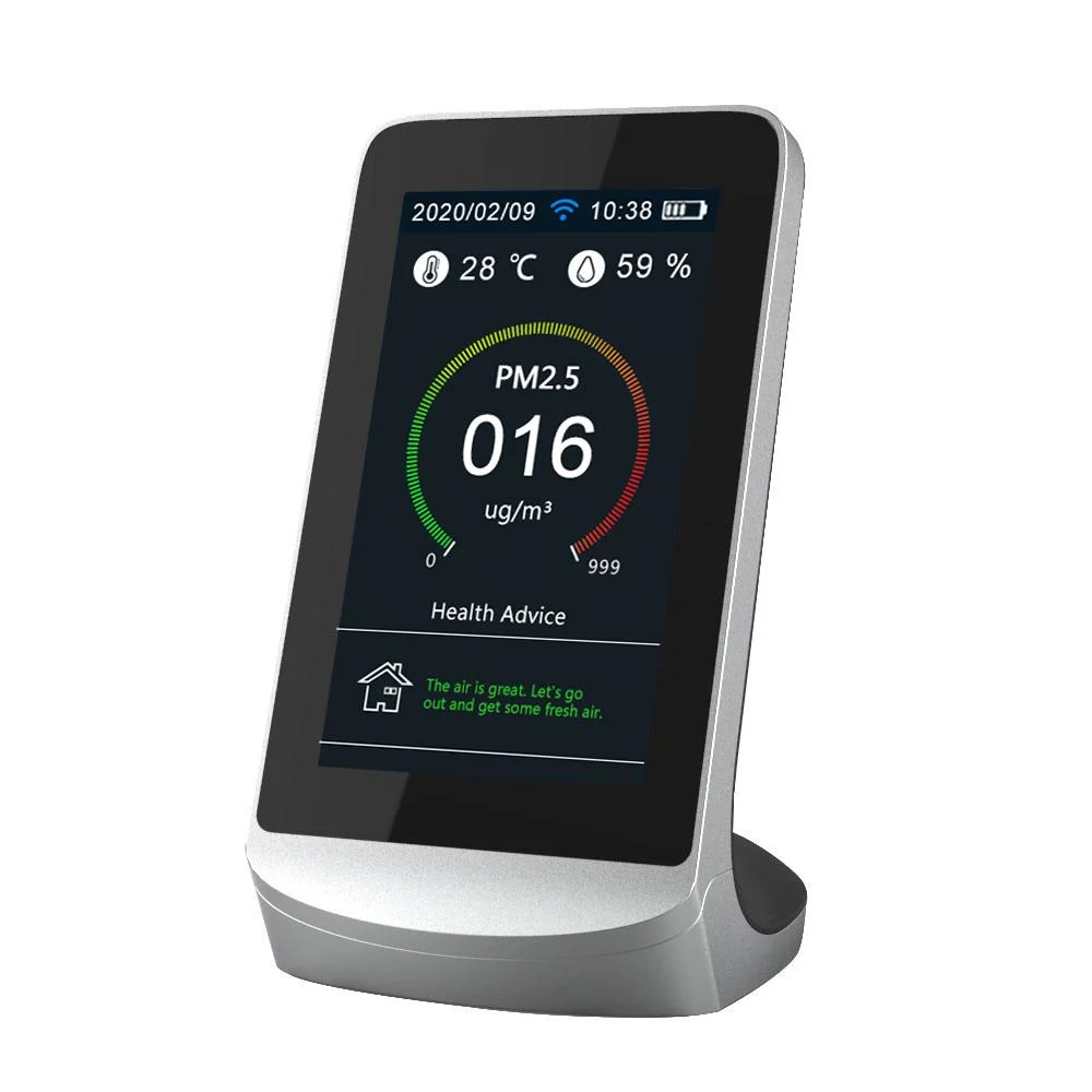 Tuya WiFi Gas Analyzer 3000 мАч литиевая батарея перезаряжаемая для дома, больницы, автомобиля и школы