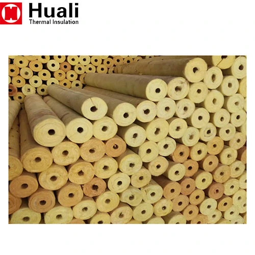 Fiberglass Acoustic Insulation Density 64kg/M3 Glass Wool Tube