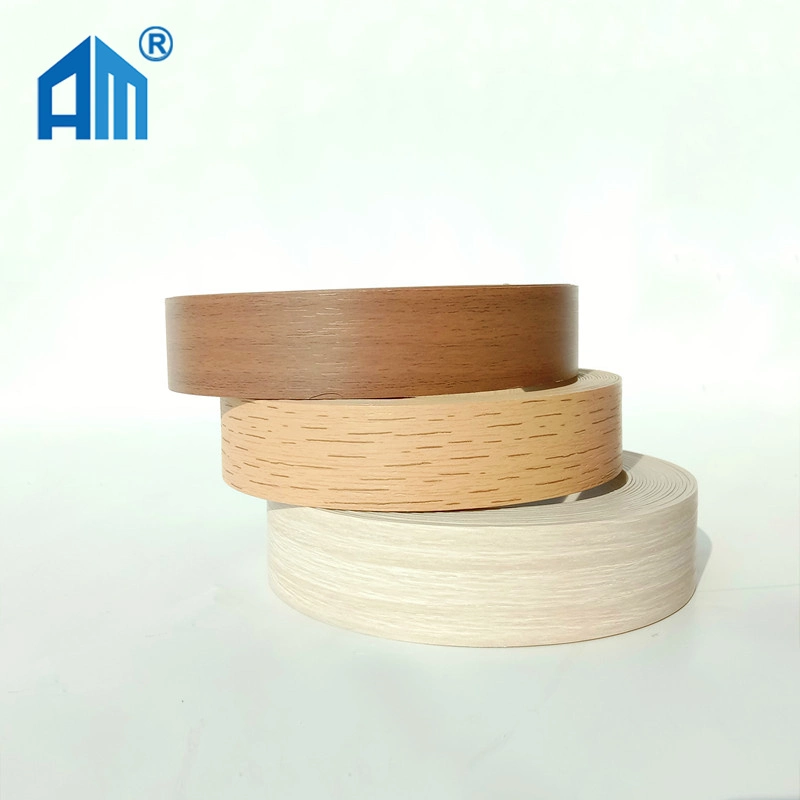 Hot Sales 1mm High quality/High cost performance  Woodgrain Furniture PVC Edge Banding