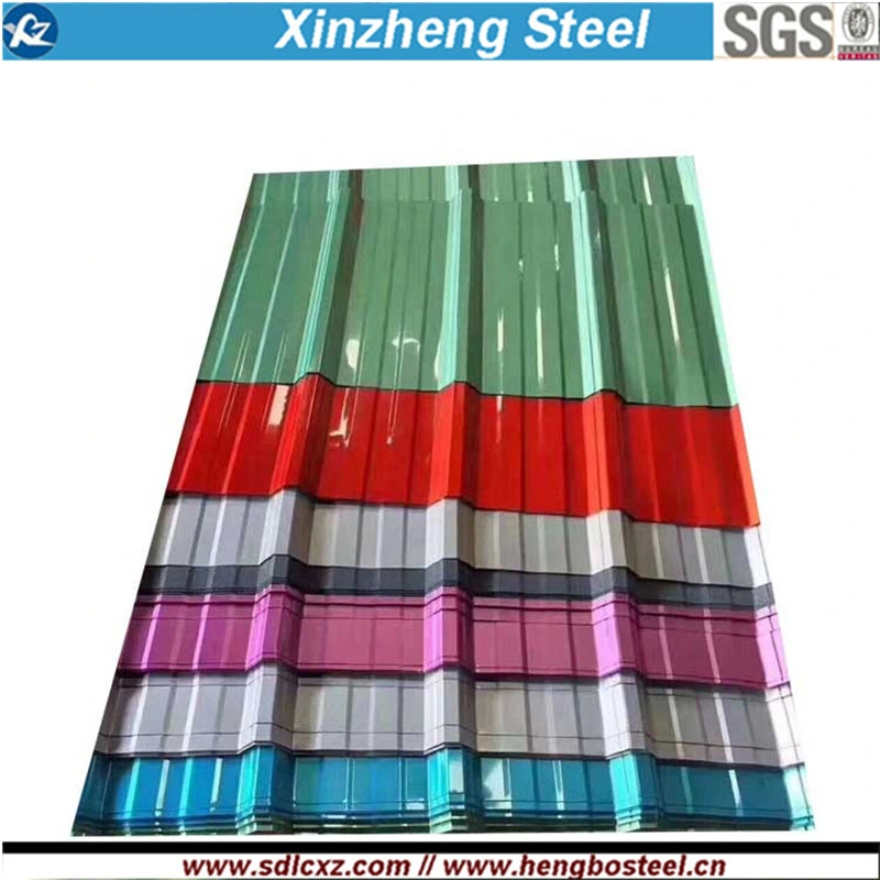 Prime Corrugated Steel Roofing Sheet Light and Strong Color Coated Steel Sheet PE