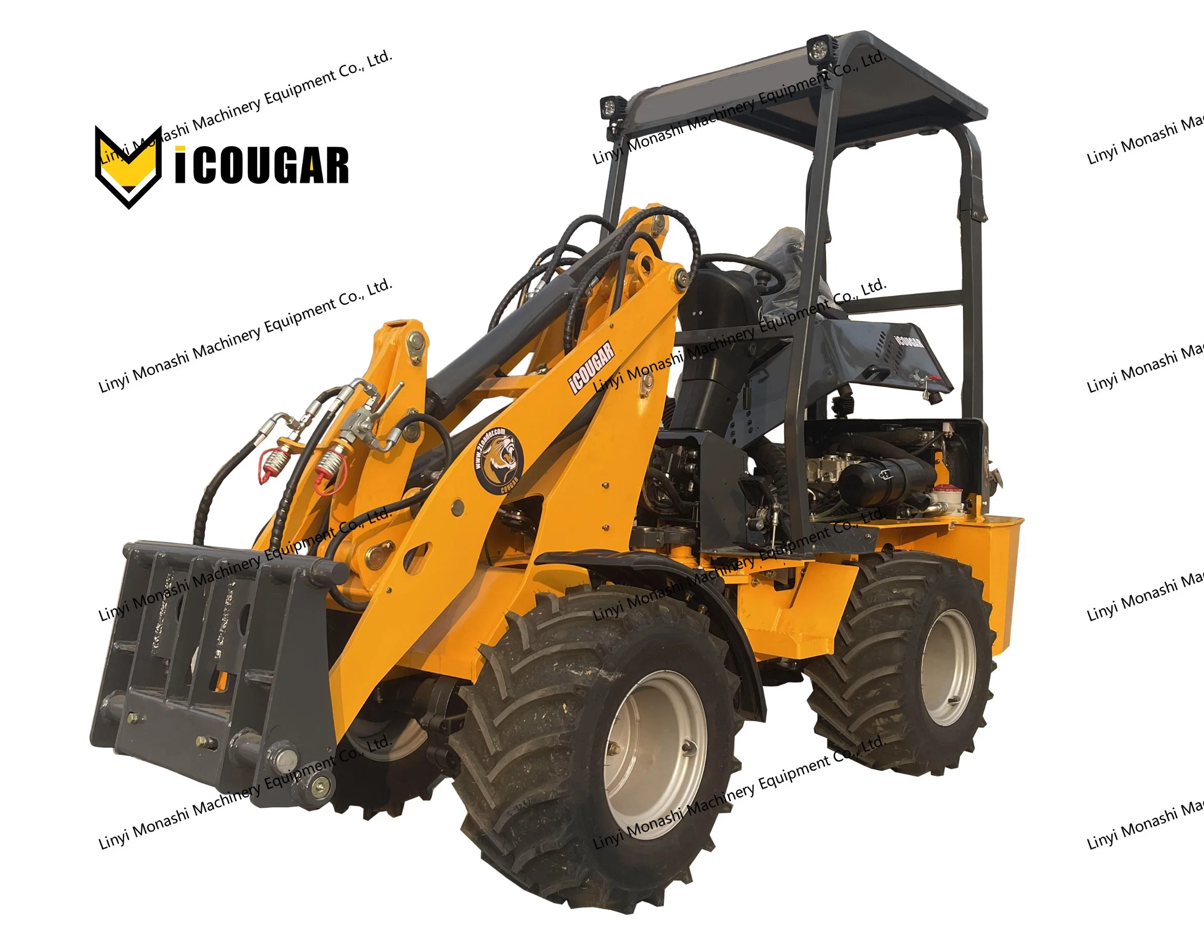 New High-End Listing Heavy Duty Agriculture Mini Wheel Loader