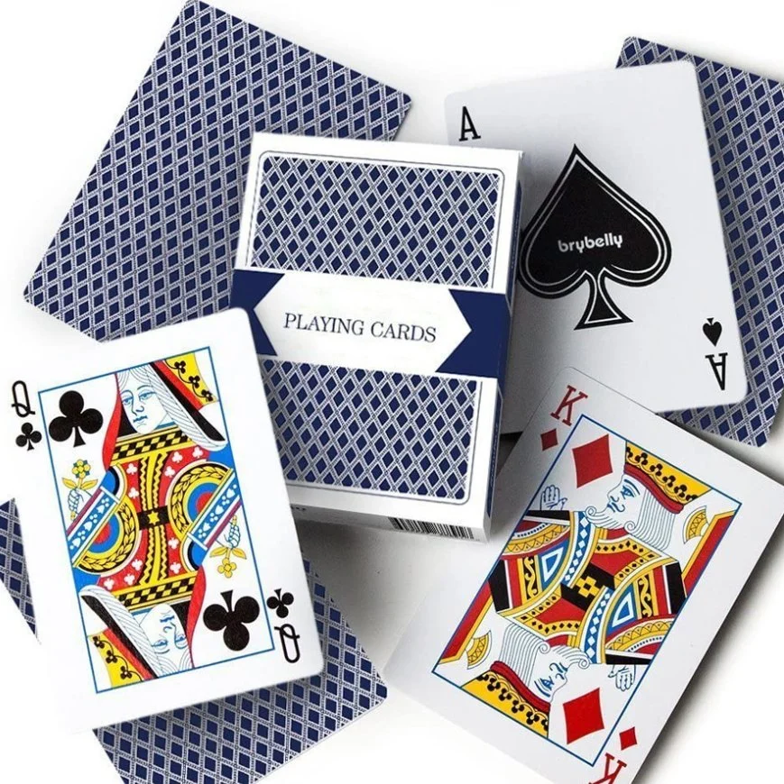 На заводе Custom казино бумаги пластиковый ПВХ Poker игральные карты игры карты