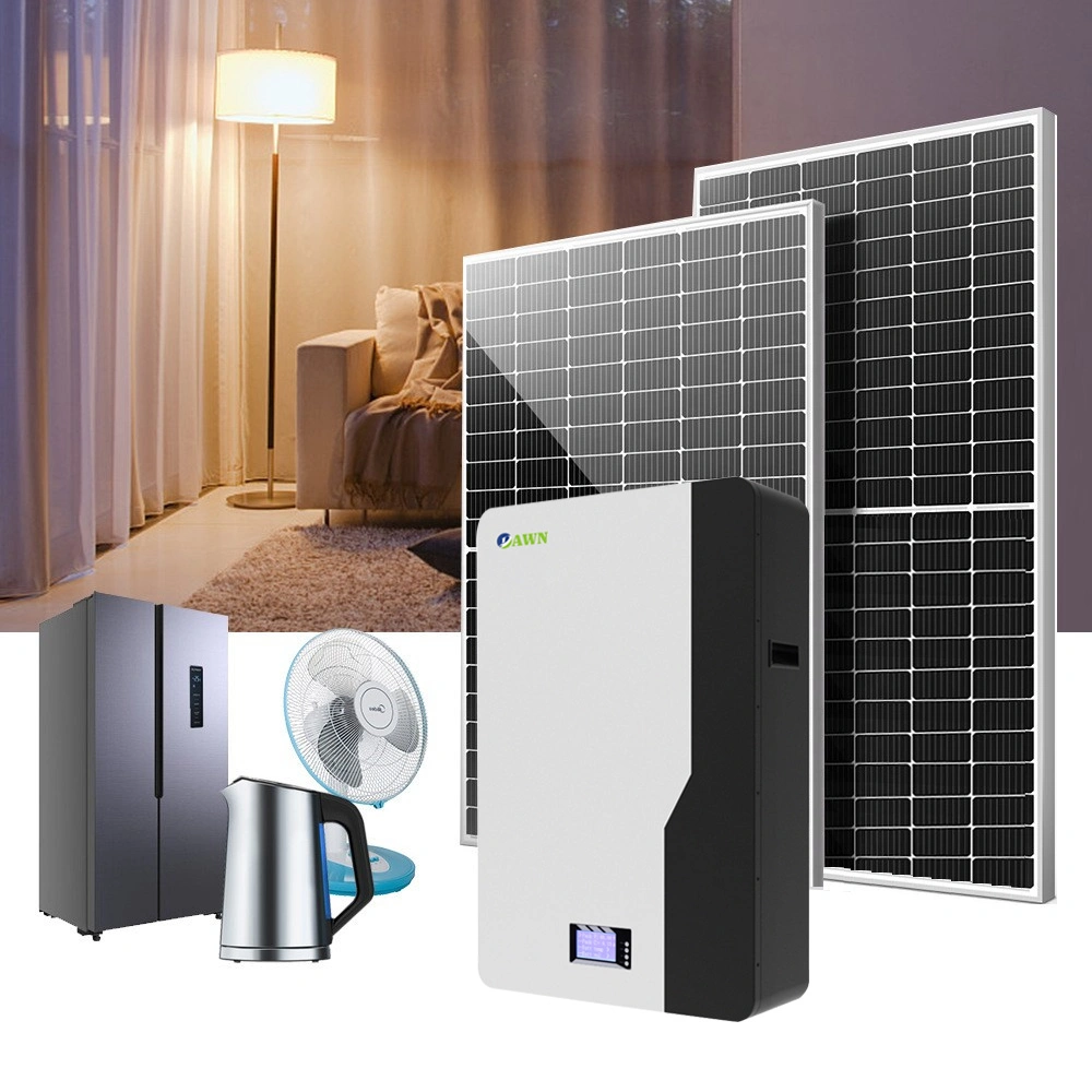 5kw 10kw 15kw 20kw 25kw 30kw-100kw Complete Solar Cells Photovoltaic PV Panel Products Inverter Generator Kits Supply Solar Energy Storage Home Power System