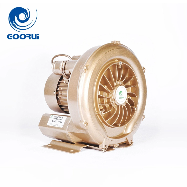 Aerator Ring Air Blower High Pressure Side Channel Blowers for Aquaculture Single Phase