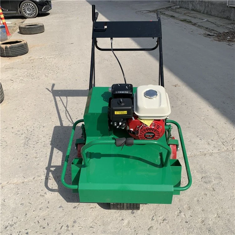 Golf Course Soil Grass Punching Machine Self-Propelled Small Garden Pedestrian-Controlled Lawn Aerator Lawn Machine