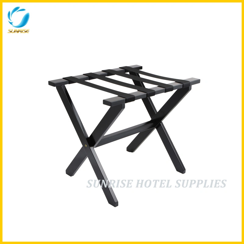 5 Star Hotel Stainless Steel Luggage Rack with Chrome Finish