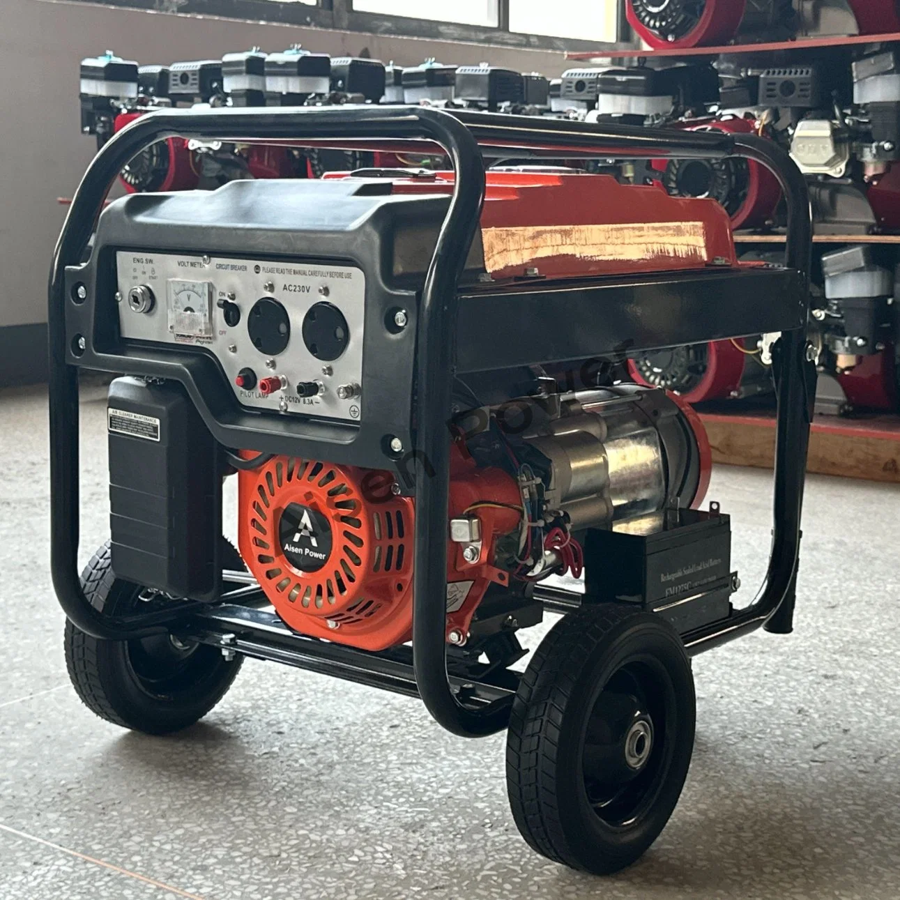 High quality/High cost performance  3kw Portable 3000W 3.5kw Key Starter Gas Generator