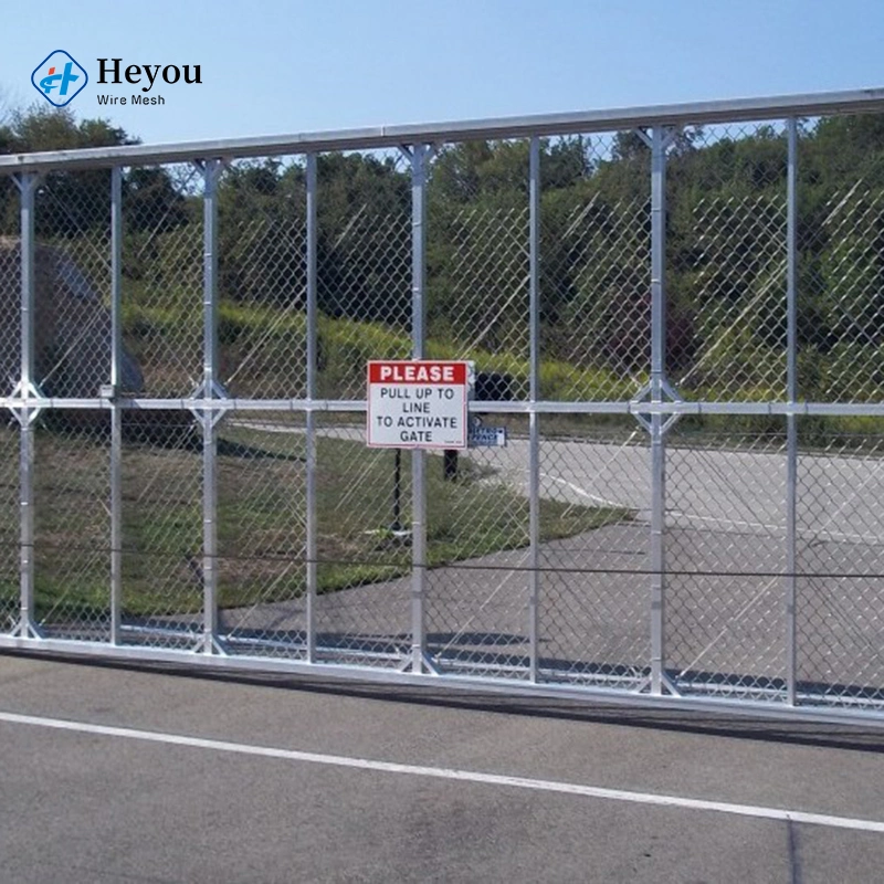 Bom preço do painel de malha venda cercas de arame farpado Airport Fence