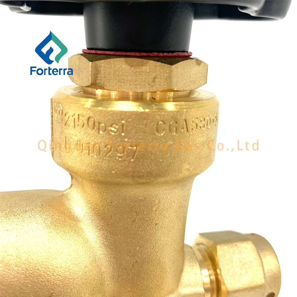 Factory Wholesale/Supplier Cga580-9b Valve CO2 Oxygen Nitrogen Gas Cylinder Valve