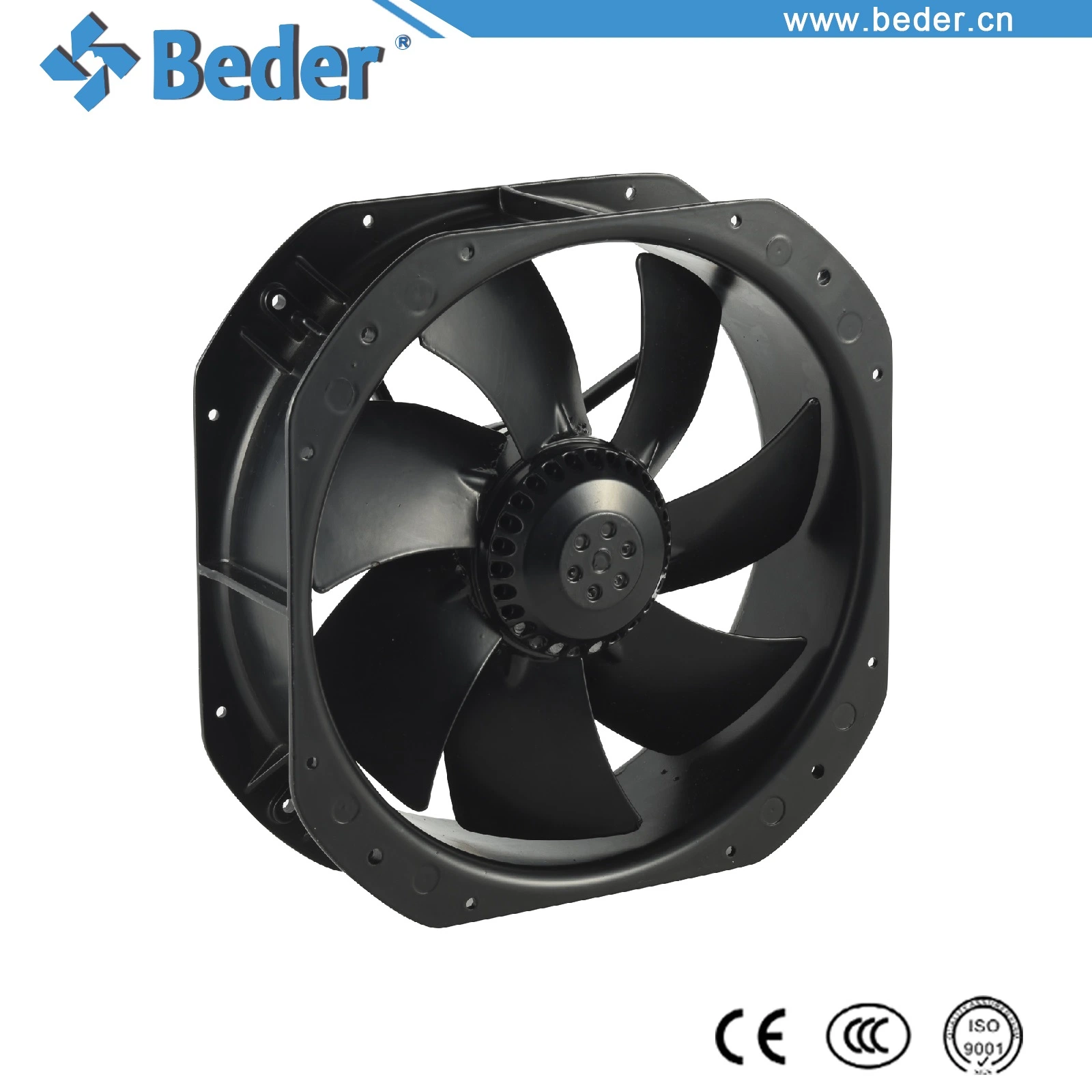 280X280X80mm Cooling Ventilation AC Axial Fan with 5/9 Metal Blades