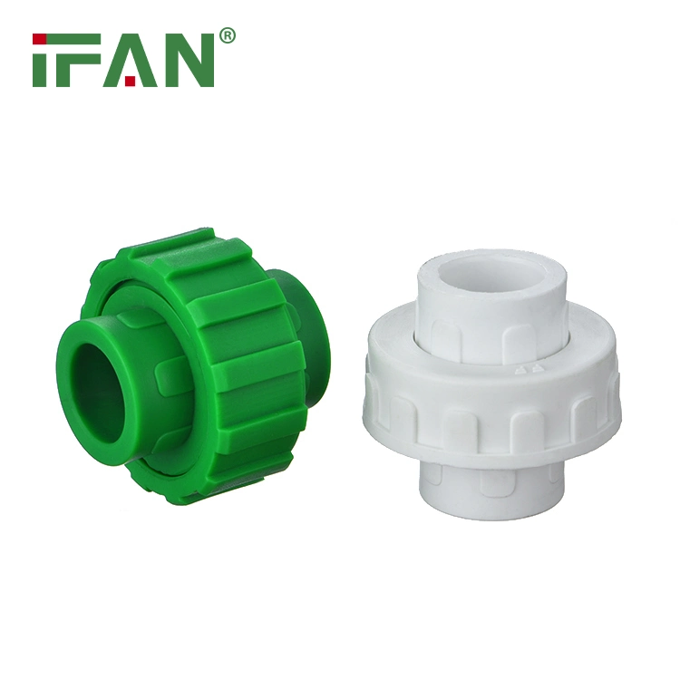 Ifan PPR/PPR-C/tubo de PVC e conexões preço de fábrica PPR adaptador plástico cor branco Tamanho Completo 20-110mm