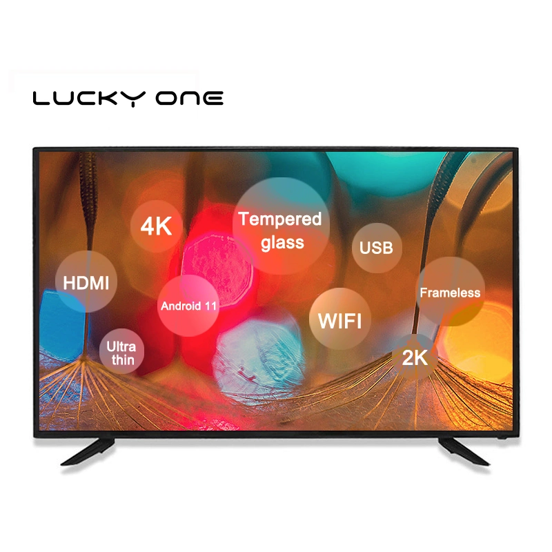 Televisor LED Android de 50 pulgadas con pantalla televisor inteligente 4K