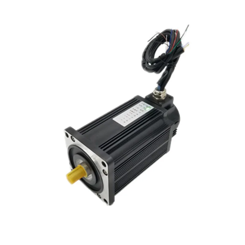 110BS0410-15 Large Torque BLDC Motor Power 48V 1500W 1500r Brushless DC Motor with Encoder, Suitable for Agv Mobile Field Robot