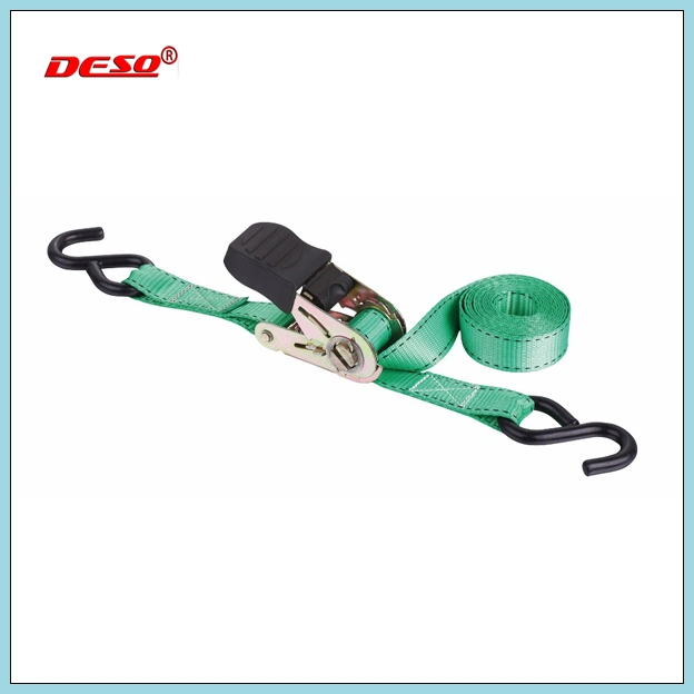 Polyester Cargo Lashing Ratchet Tie Down Strap