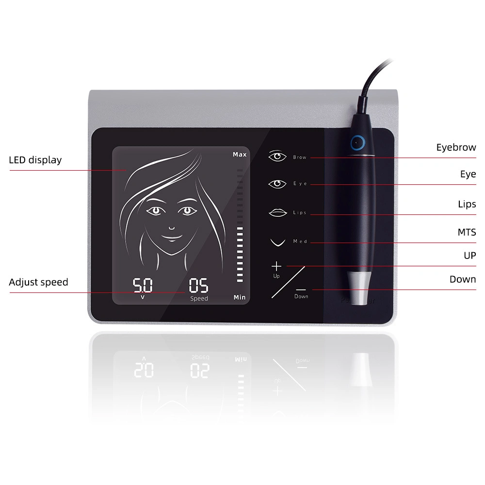 Сенсорные автоматы татуировки Дермограф Микропигментные машины Премиум шармант Постоянный Кишик для бровей