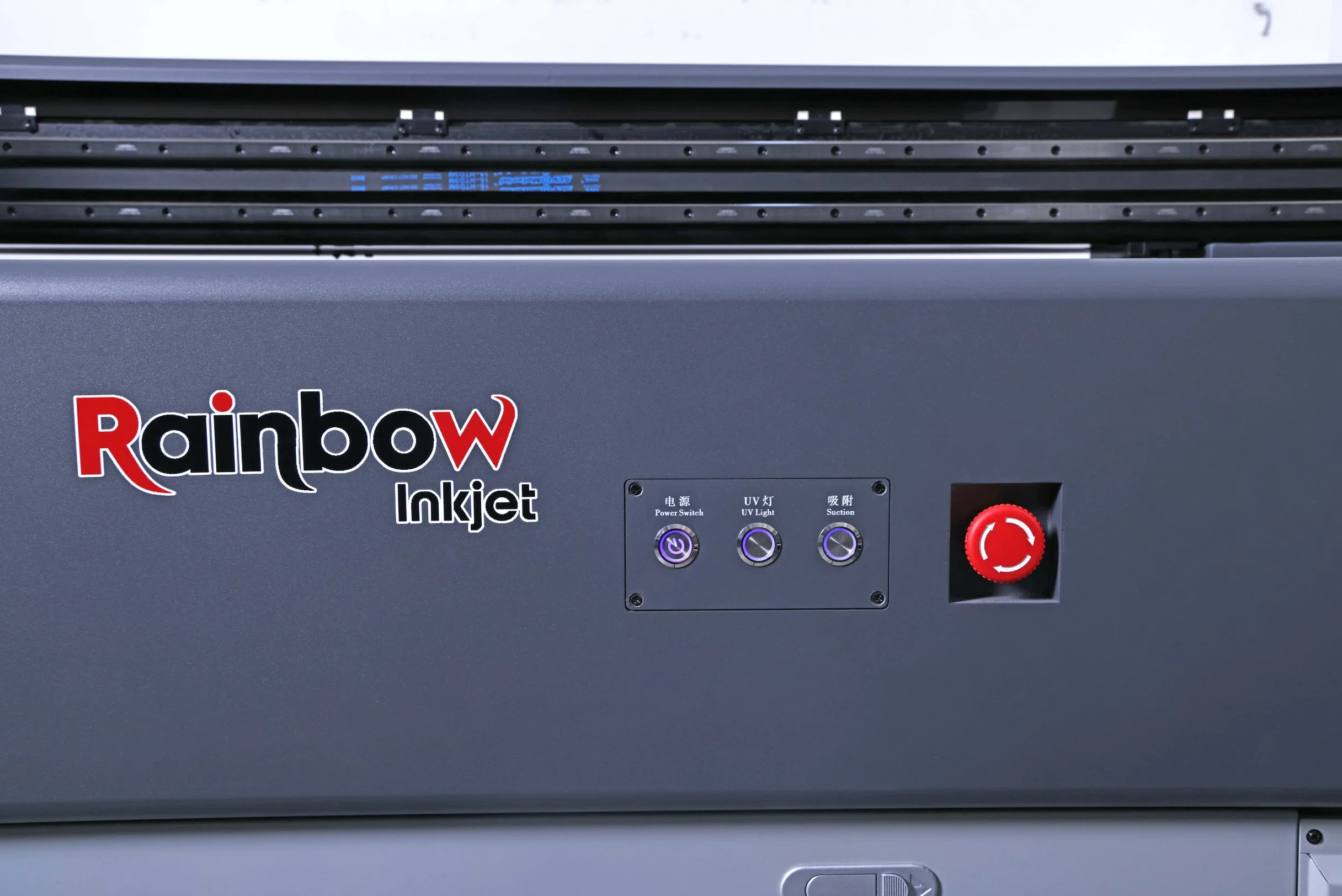 طابعة Rainbow i3200 A1 UV للوسائط الحرارية من السيراميك Canvas PVC طقم الفالتو