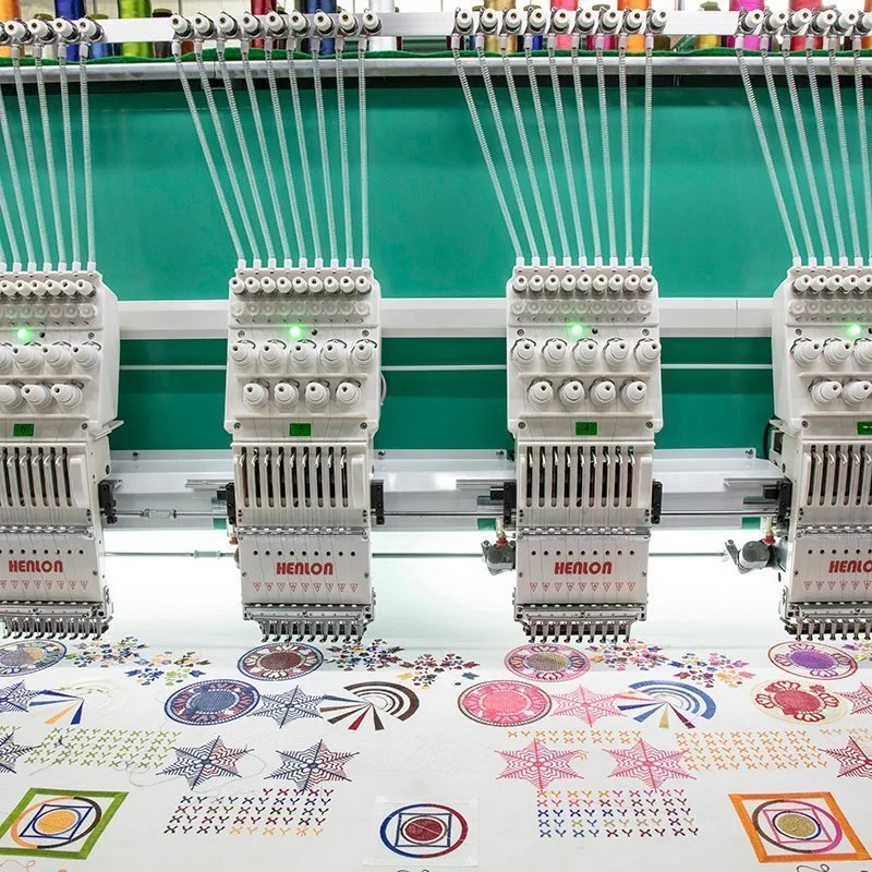 Cap Tubular Embroidery Machine