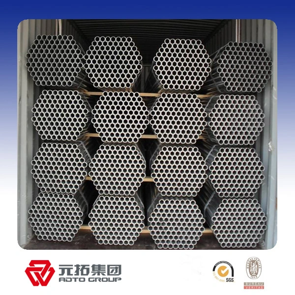 48,3 mm tubes d'échafaudage galvanisés à chaud de Chine