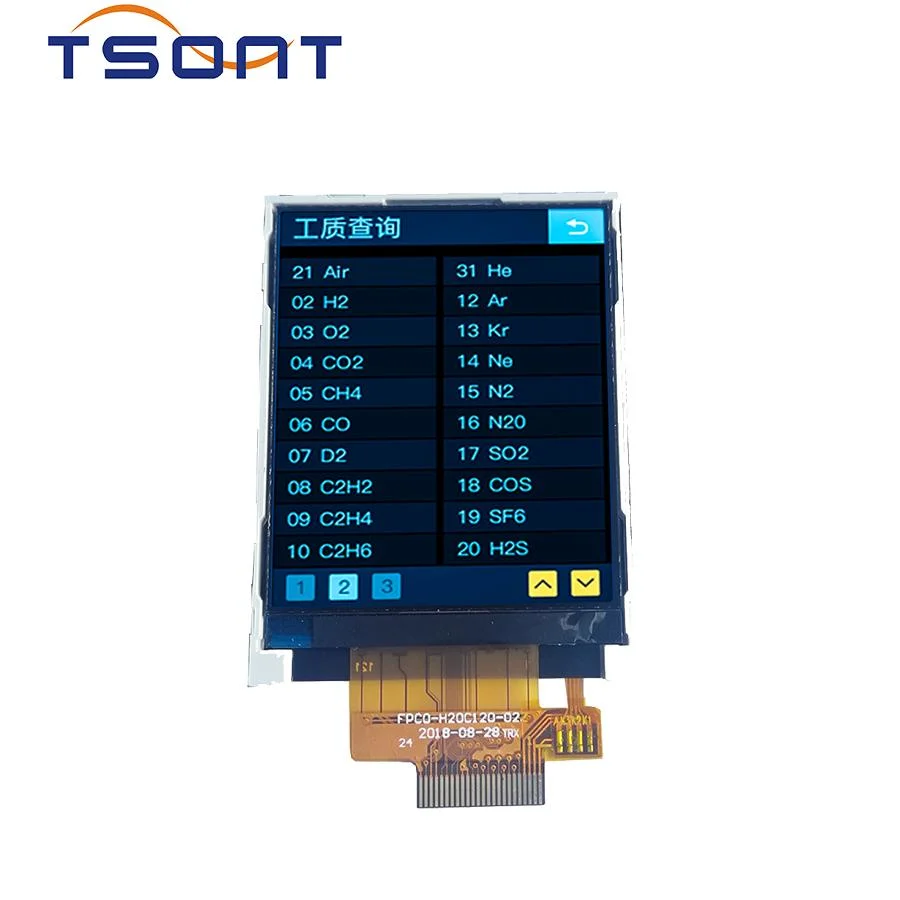 شاشة LCD صغيرة بحجم 2.0 بوصة 176*220 شاشة الجهاز المحمول باليد