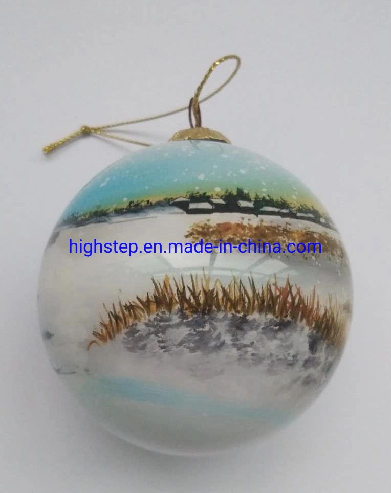 Inside Painted Glass Ball Ornaments