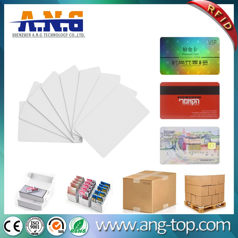 Cr80 13.56MHz Plastic Printable Blank White Card